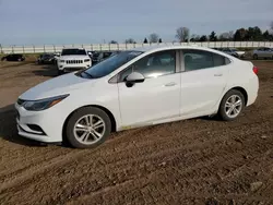 Chevrolet salvage cars for sale: 2017 Chevrolet Cruze LT