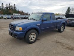 Salvage trucks for sale at Bowmanville, ON auction: 2011 Ford Ranger Super Cab