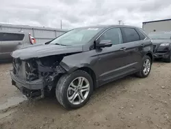 Salvage cars for sale from Copart Appleton, WI: 2018 Ford Edge Titanium