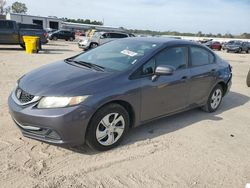 Salvage cars for sale at Gaston, SC auction: 2015 Honda Civic LX