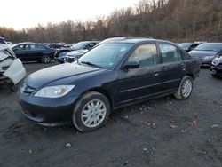 Salvage cars for sale from Copart Marlboro, NY: 2004 Honda Civic LX