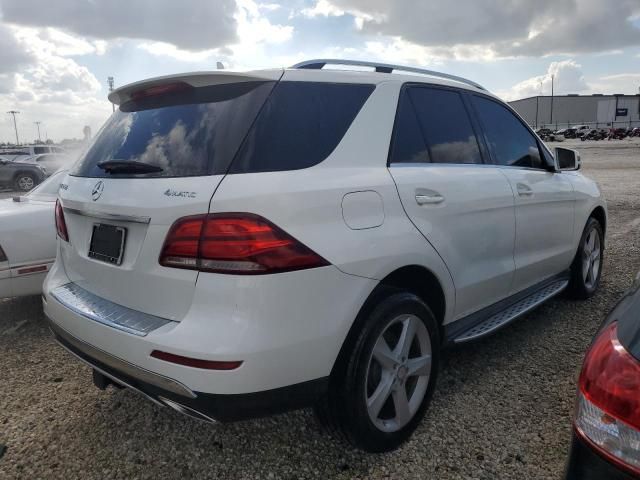 2016 Mercedes-Benz GLE 350 4matic