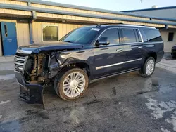 Cadillac Escalade salvage cars for sale: 2017 Cadillac Escalade ESV Platinum