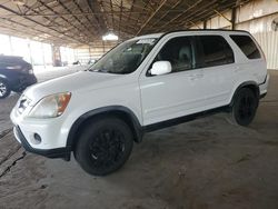 Salvage cars for sale at Phoenix, AZ auction: 2006 Honda CR-V SE