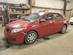 Salvage cars for sale from Copart Nisku, AB: 2009 Toyota Corolla Base