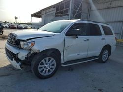 Vehiculos salvage en venta de Copart Cleveland: 2015 Toyota Sequoia Platinum