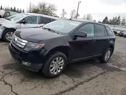 Salvage cars for sale at Woodburn, OR auction: 2007 Ford Edge SEL Plus