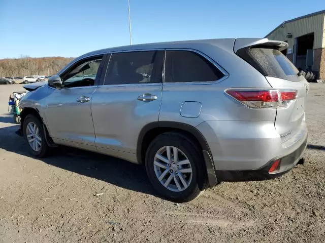 2015 Toyota Highlander LE