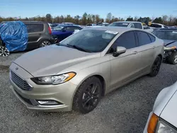 Ford salvage cars for sale: 2018 Ford Fusion SE