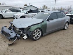 Salvage cars for sale at Dyer, IN auction: 2004 BMW 545 I