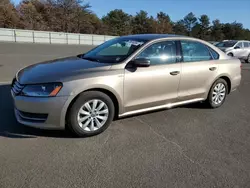 Volkswagen salvage cars for sale: 2015 Volkswagen Passat S