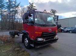 Salvage trucks for sale at Candia, NH auction: 2013 Nissan Diesel UD2600