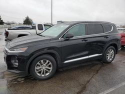 Salvage cars for sale at Moraine, OH auction: 2020 Hyundai Santa FE SE