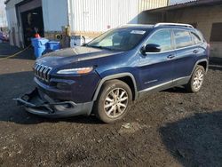 Jeep salvage cars for sale: 2015 Jeep Cherokee Limited