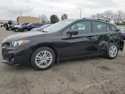 Salvage cars for sale at Moraine, OH auction: 2017 Subaru Impreza Premium Plus