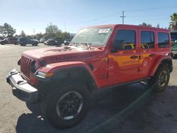 Jeep Vehiculos salvage en venta: 2018 Jeep Wrangler Unlimited Rubicon