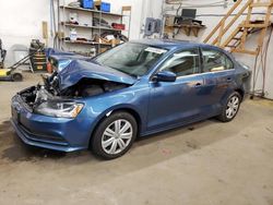 Volkswagen Vehiculos salvage en venta: 2017 Volkswagen Jetta S