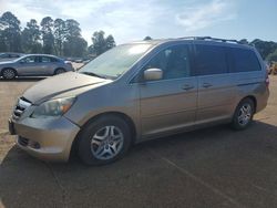 Salvage cars for sale from Copart Longview, TX: 2006 Honda Odyssey EXL