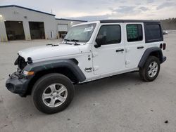 Jeep salvage cars for sale: 2021 Jeep Wrangler Unlimited Sport