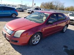 Salvage cars for sale at Oklahoma City, OK auction: 2007 Ford Fusion SE