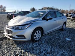 Salvage cars for sale from Copart Mebane, NC: 2017 Chevrolet Cruze LS