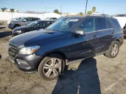 Salvage cars for sale from Copart Van Nuys, CA: 2012 Mercedes-Benz ML 350 4matic