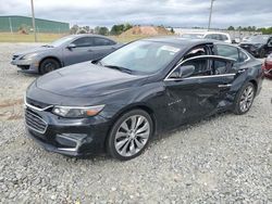 Chevrolet Malibu Premier salvage cars for sale: 2016 Chevrolet Malibu Premier