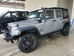 Salvage cars for sale at Homestead, FL auction: 2016 Jeep Wrangler Unlimited Sport