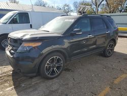 Salvage cars for sale from Copart Wichita, KS: 2013 Ford Explorer Sport