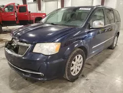 Salvage cars for sale at Avon, MN auction: 2012 Chrysler Town & Country Touring L