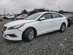 Salvage cars for sale at Mebane, NC auction: 2017 Hyundai Sonata SE