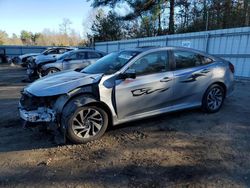 Salvage cars for sale at Lyman, ME auction: 2018 Honda Civic EX