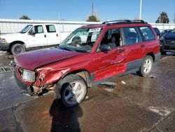 Salvage Cars with No Bids Yet For Sale at auction: 1998 Subaru Forester L