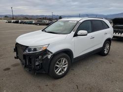 Salvage cars for sale at Van Nuys, CA auction: 2015 KIA Sorento LX