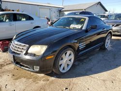 Salvage cars for sale at Pekin, IL auction: 2005 Chrysler Crossfire Limited