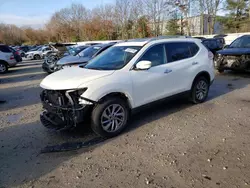 Salvage cars for sale at North Billerica, MA auction: 2015 Nissan Rogue S