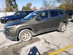 Salvage cars for sale at Rogersville, MO auction: 2015 Jeep Cherokee Latitude