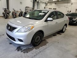 Nissan salvage cars for sale: 2012 Nissan Versa S