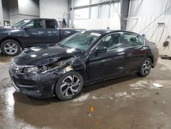 Honda salvage cars for sale: 2016 Honda Accord LX