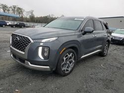 Salvage cars for sale at Spartanburg, SC auction: 2022 Hyundai Palisade Calligraphy