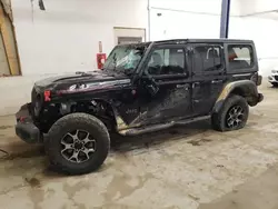 Jeep salvage cars for sale: 2018 Jeep Wrangler Unlimited Rubicon