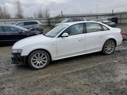 Audi salvage cars for sale: 2012 Audi A4 Premium Plus