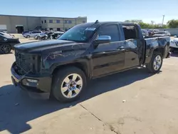 Salvage trucks for sale at Wilmer, TX auction: 2017 GMC Sierra K1500 SLE