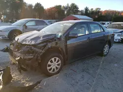 Salvage cars for sale at Mendon, MA auction: 2009 Toyota Corolla Base