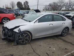 Carros salvage a la venta en subasta: 2021 KIA Forte FE