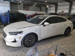 Hyundai salvage cars for sale: 2021 Hyundai Sonata Hybrid