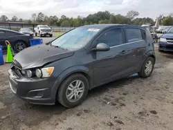 Chevrolet salvage cars for sale: 2016 Chevrolet Sonic LT