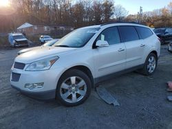 Chevrolet Vehiculos salvage en venta: 2012 Chevrolet Traverse LTZ