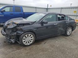 Salvage cars for sale at Dyer, IN auction: 2015 Honda Accord EXL