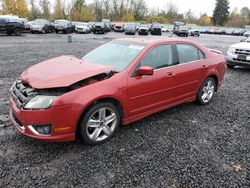 Ford salvage cars for sale: 2010 Ford Fusion Sport